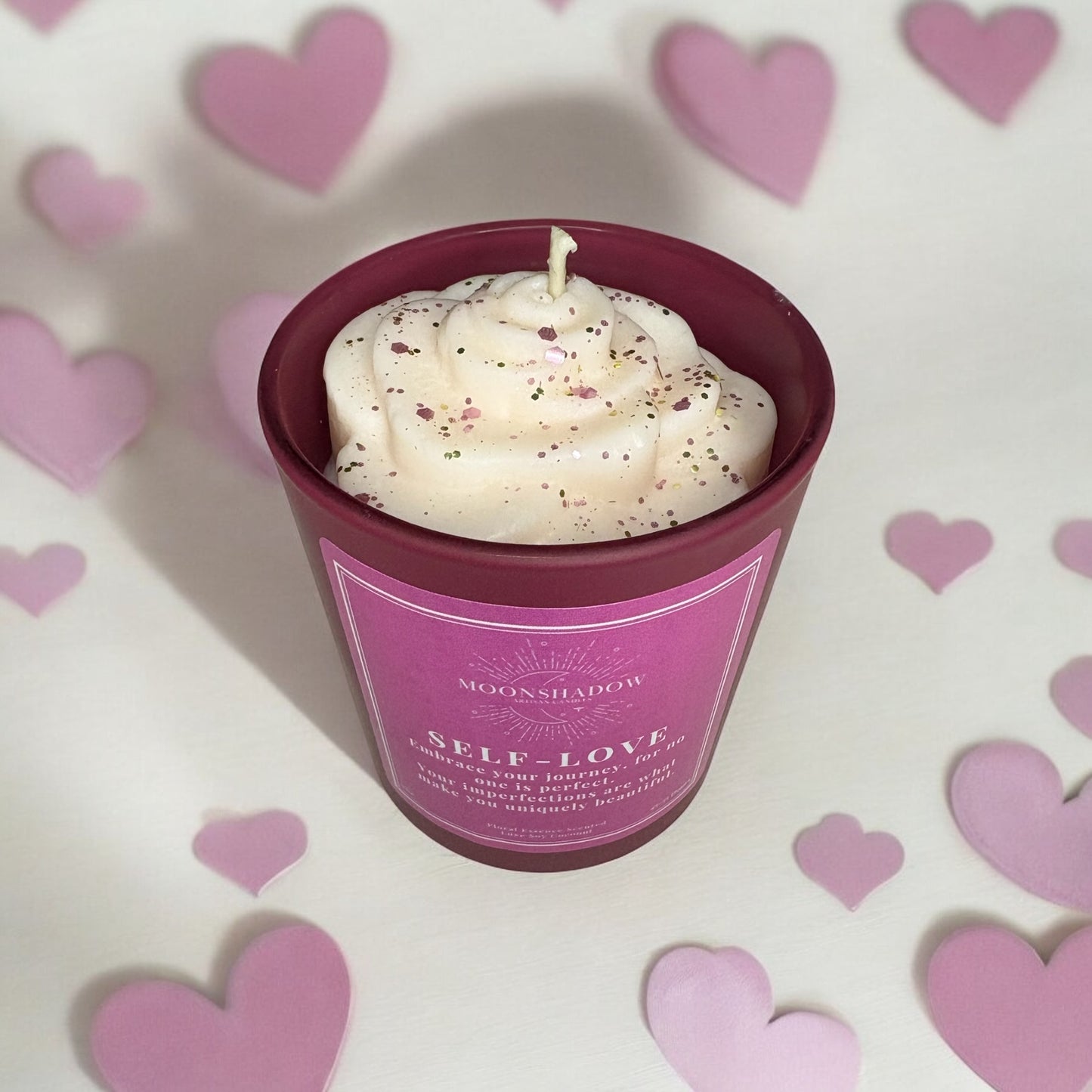 Limited Edition Valentine's Day 2025 Luxury Intention Candle - Embrace Self-Love