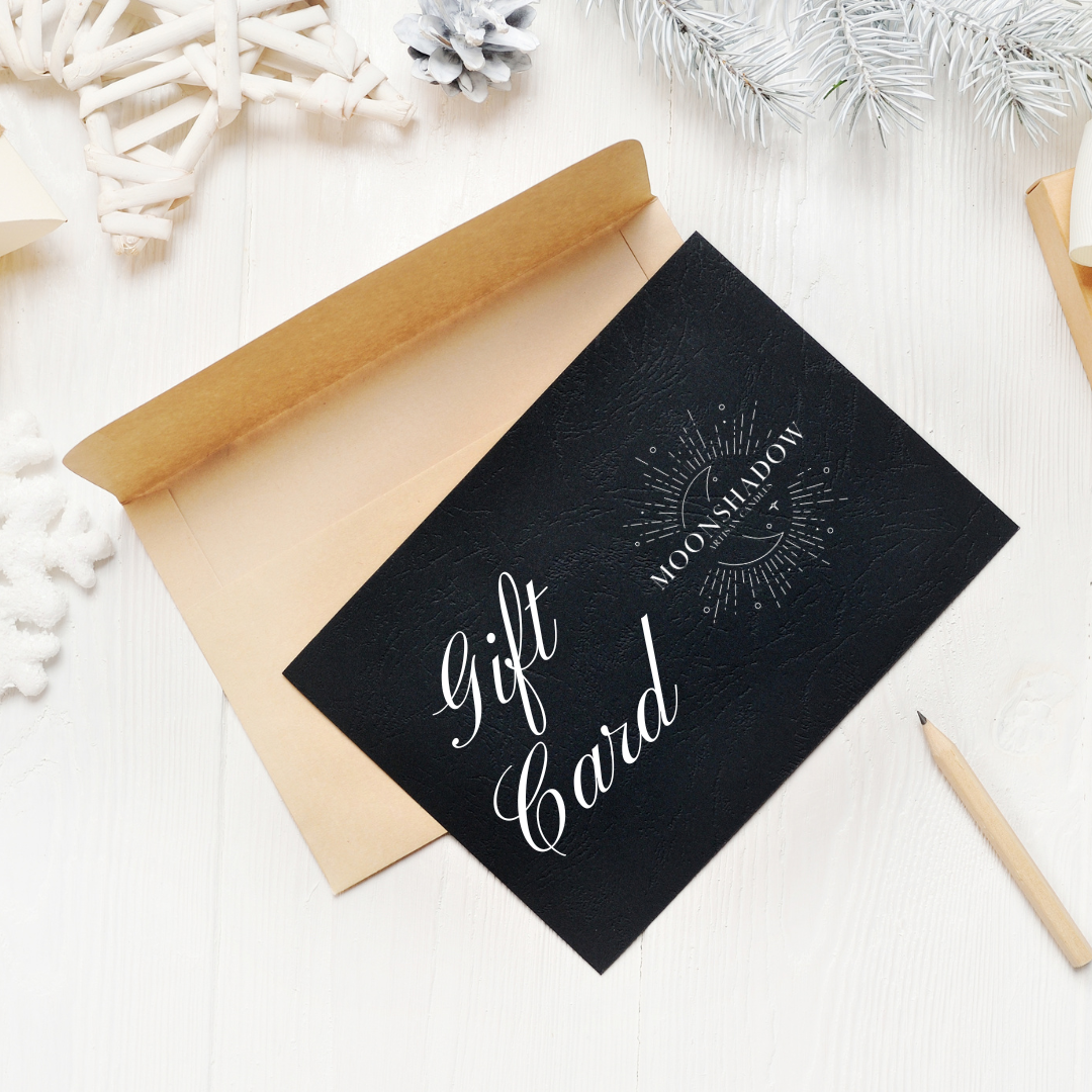 Moonshadow Artisan Candle Gift Card - Ideal for Holiday Gifts